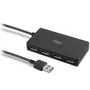 Nox Lite Hub One Hub USB 3.2 Gen 1 de 4 Puertos, Negro